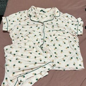 Kate Spade Pineapple PJ Set